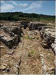 champ de ruines romaines