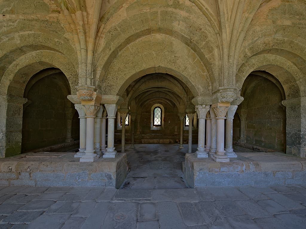 Abbaye de Fontfroide (Aude ; photographie : Philippe Contal, 2014)