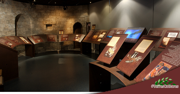 Musées et informations (Offices de Tourisme) en #TerresCathares (photographie du Musée du catharisme à Mazamet : Philippe Contal, 2015)