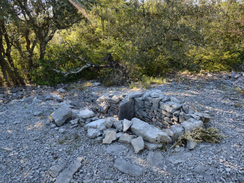 Le dolmen de Cambous (Viols-en-Laval, Herault ; photographie : Philippe Contal, 2013)